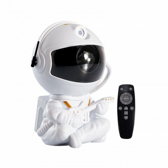 Проектор ночник Lesko HR-F2 White Астронавт с гитарой звездное небо 8 режимов с . Киев. фото 1 Проектор ночник Lesko HR-F2 White Астронавт с гитарой звездное небо 8 режимов с . Киев. фото 1