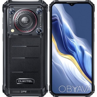 Смартфон OUKITEL WP36 8 / 128Gb чорний