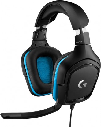 Навушники накладні з мікрофоном Logitech G432 (981-000770). Киев. фото 1 Навушники накладні з мікрофоном Logitech G432 (981-000770). Киев. фото 1