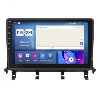 Штатная магнитола Lesko для Mazda 2 I (DY) 2003-2005 IPS 10" 2/32Gb CarPlay 4G W. Київ. фото 1