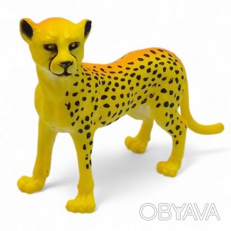 Фигурка игровая, резиновая "Дикие животные. Гепард"