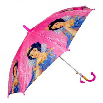 Уценка. Зонтик детский "Белоснежка", малиновый (60 см, d=76 см) дирка в основани. Борисполь. фото 1