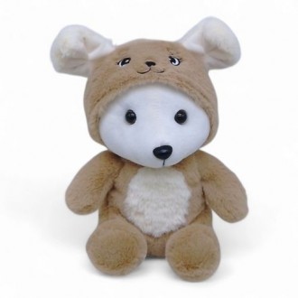 Мягкая игрушка "Мишка в костюме собачки", 24 см. Борисполь. фото 1