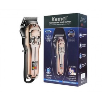 Машинка для стриження волосся й бороди акумуляторна бездротова Kemei LFJ KM-2618. Київ. фото 1 Машинка для стриження волосся й бороди акумуляторна бездротова Kemei LFJ KM-2618. Київ. фото 1