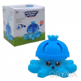 Игрушка-фонтан, пластиковая "Осьминог"