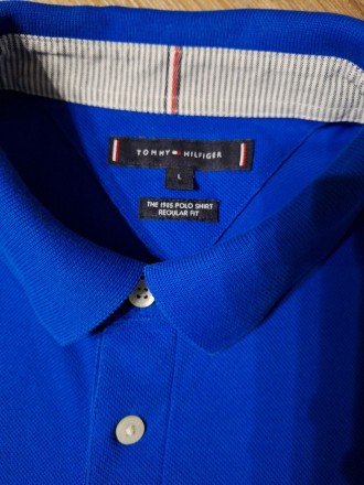 Чоловіче трикотажне поло в розмірі L
Tommy Hilfiger
Груди - 56см
Плечі - 49см. . фото 8