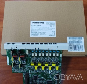 Panasonic KX-TE82480X, плата 2 зовнішніх аналогових (СО) і 8 внутрішніх аналогов. . фото 1 Плата розширення на 8 внутрішніх аналогових ліній + 2 порти аналогових зовнішніх. . фото 1
