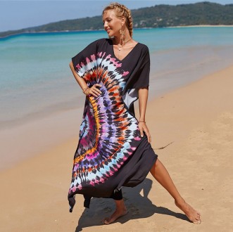 Яркая Туника пляжная. Большие размеры. от L до 5XL. 11-Т. Київ. фото 1 Яркая Туника пляжная. Большие размеры. от L до 5XL. 11-Т. Київ. фото 1