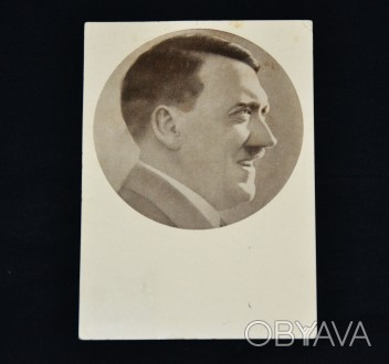 Почтовая открытка с изображением Адольфа Гитлера Почтовая марка Вены 1938 г.