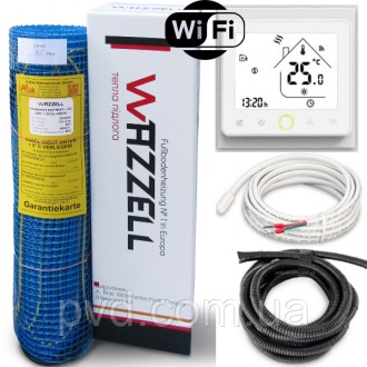 В данный комплект входит нагревательный мат WAZZELL EASYHEAT, программируемый c . . фото 3