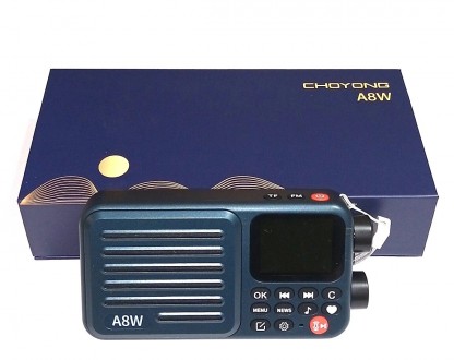 Интернет-радио AM/FM/MW/SW/LW Choyong A8W с WI-FI и 4G FM, Micro-SD, All World . Днепр. фото 1 Интернет-радио AM/FM/MW/SW/LW Choyong A8W с WI-FI и 4G FM, Micro-SD, All World . Днепр. фото 1