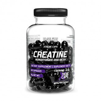 Креатин моногідрат Evolite Nutrition Creatine Monohydrate Xtreme 60 капсул. Киев. фото 1 Креатин моногідрат Evolite Nutrition Creatine Monohydrate Xtreme 60 капсул. Киев. фото 1