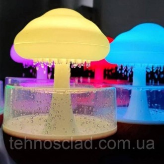 Нічник-зволожувач із ефектом дощу Cloud BA-767 Rain Humidifier. Каменское. фото 1 Нічник-зволожувач із ефектом дощу Cloud BA-767 Rain Humidifier. Каменское. фото 1