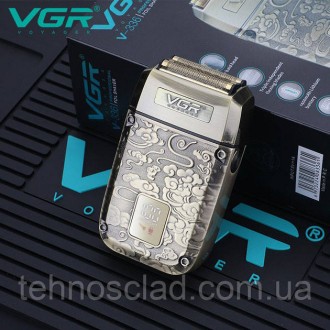 Електробритва-шейвер VGR V-336 LED Display чоловіча професійна для сухого та вол. Кам'янське. фото 1 Електробритва-шейвер VGR V-336 LED Display чоловіча професійна для сухого та вол. Кам'янське. фото 1