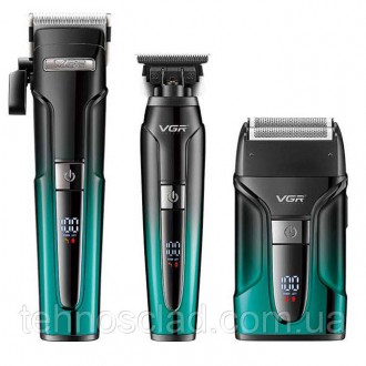 Комплект 3 в 1 V-694 акумуляторна машинка для стрижки, триммер та ZX-961 електро. Кам'янське. фото 1 Комплект 3 в 1 V-694 акумуляторна машинка для стрижки, триммер та ZX-961 електро. Кам'янське. фото 1