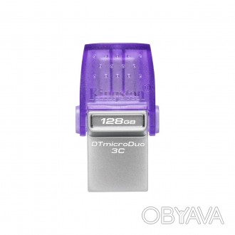 DataTraveler microDuo 3C оснащений двома інтерфейсами, що підходять як для нових. . фото 1