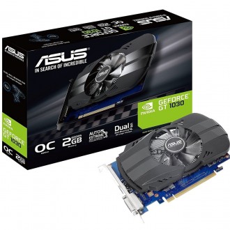 Відеокарта GF GT 1030 2GB GDDR5 Phoenix OC Asus (PH-GT1030-O2G). Киев. фото 1 Відеокарта GF GT 1030 2GB GDDR5 Phoenix OC Asus (PH-GT1030-O2G). Киев. фото 1