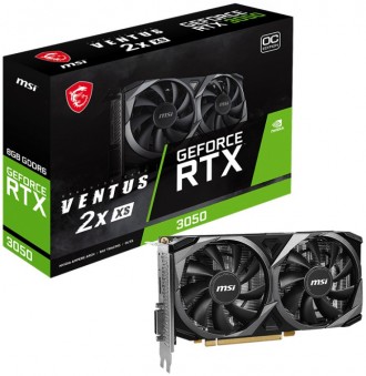 Відеокарта GF RTX 3050 8GB GDDR6 Ventus 2X XS OC MSI (GeForce RTX 3050 VENTUS 2X. Киев. фото 1 Відеокарта GF RTX 3050 8GB GDDR6 Ventus 2X XS OC MSI (GeForce RTX 3050 VENTUS 2X. Киев. фото 1