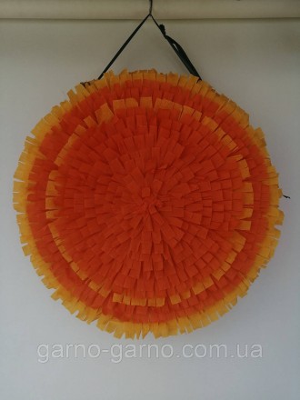 Пиньята апельсин 45 см диаметр форма барабан
Возможно изготовление в любом цвете. . фото 9