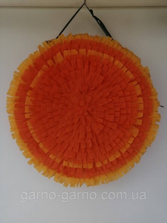 Пиньята апельсин 45 см диаметр форма барабан
Возможно изготовление в любом цвете. . фото 8