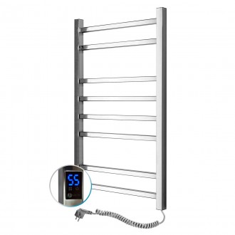 Электрическое полотенцесушитель н/ж.Loft 500*800R Sensor ( А0055328 ). Львов. фото 1 Электрическое полотенцесушитель н/ж.Loft 500*800R Sensor ( А0055328 ). Львов. фото 1