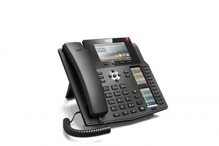 Fanvil X6U, sip телефон преміум класу, 20 SIP-акаунтів, RJ9, USB, PoE. . фото 4 Fanvil X6U має кольоровий дисплей, другий 12-ти рядковий РК-дисплей з підсвічува. . фото 4