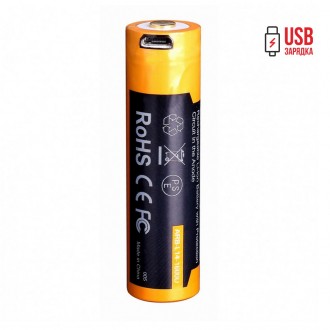 Акумулятор 14500 Fenix ARB-L14-1600U micro usb зарядка. Полтава. фото 1 Акумулятор 14500 Fenix ARB-L14-1600U micro usb зарядка. Полтава. фото 1