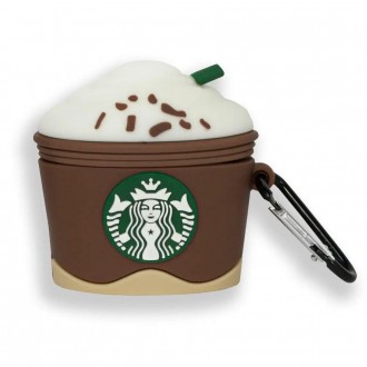 Силиконовый 3D чехол для наушников Apple AirPods Pro 1/2 Starbucks Coffee. Одесса. фото 1 Силиконовый 3D чехол для наушников Apple AirPods Pro 1/2 Starbucks Coffee. Одесса. фото 1