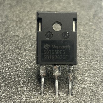Транзистор 60T65PES Magnachip IGBT 650V / 50A для інвертора оригінал б/в. Кропивницкий. фото 1 Транзистор 60T65PES Magnachip IGBT 650V / 50A для інвертора оригінал б/в. Кропивницкий. фото 1