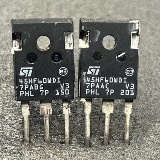 Оригінальний Транзистор STGW45HF60WDI IGBT 45A/600V TO-247 б/у. Кропивницкий. фото 1 Оригінальний Транзистор STGW45HF60WDI IGBT 45A/600V TO-247 б/у. Кропивницкий. фото 1