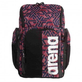 Рюкзак Arena SPIKY III BACKPACK 45 ALLOVER 45L Бордовий 50x36x27 см (006272-122). Шостка. фото 1 Рюкзак Arena SPIKY III BACKPACK 45 ALLOVER 45L Бордовий 50x36x27 см (006272-122). Шостка. фото 1