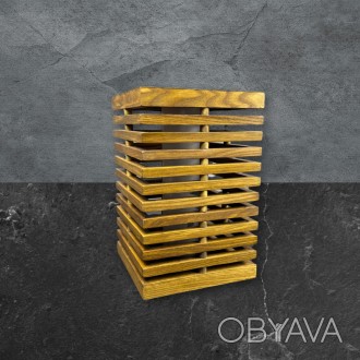 Ночник из натурального дерева
