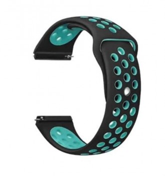 Ремінець BeCover Nike Style для Amazfit Stratos 1/2/2S/3/GTR 2/GTR 47mm/GTR Lite 47mm/Nexo/Pace Black-Blue. Київ. фото 1 Ремінець BeCover Nike Style для Amazfit Stratos 1/2/2S/3/GTR 2/GTR 47mm/GTR Lite 47mm/Nexo/Pace Black-Blue. Київ. фото 1