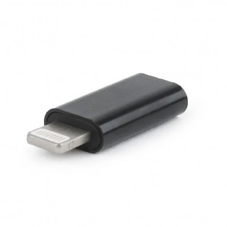 Адаптер Cablexpert USB Type-C - Lightning (F/M) Black (A-USB-CF8PM-01). Киев. фото 1 Адаптер Cablexpert USB Type-C - Lightning (F/M) Black (A-USB-CF8PM-01). Киев. фото 1