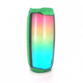 Бездротовий Bluetooth динамік PULSE 4 LED, 10W, 4000mAh, дистанція-10m, Green, C. Киев. фото 1 Бездротовий Bluetooth динамік PULSE 4 LED, 10W, 4000mAh, дистанція-10m, Green, C. Киев. фото 1