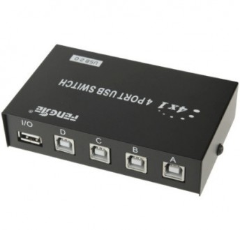 Комутатор 4 Port USB 2.0 PC to Scanner Printer Sharing Switch Box. Киев. фото 1 Комутатор 4 Port USB 2.0 PC to Scanner Printer Sharing Switch Box. Киев. фото 1