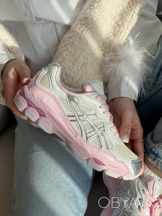 Кросівки Asics Gel-NYC x KICKI YANG ZHANG CREAM PINK