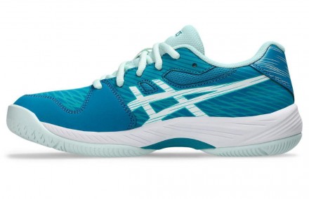 Дитячі тенісни кросівки Asics Gel-game 9 Бірюзовий 35 (1044A052-406 35). Шостка. фото 1 Дитячі тенісни кросівки Asics Gel-game 9 Бірюзовий 35 (1044A052-406 35). Шостка. фото 1