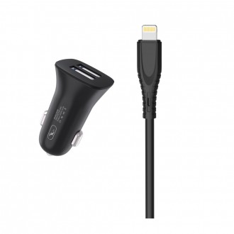Автомобільний зарядний пристрій SkyDolphin SZ09L (2USB, 3.4A) Black (AZP-000109). Киев. фото 1 Автомобільний зарядний пристрій SkyDolphin SZ09L (2USB, 3.4A) Black (AZP-000109). Киев. фото 1