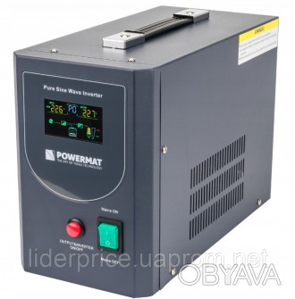 Гібридний ДБЖ/інвертор Powermat 500 VA 12/230V 400W/500VA (PM-UPS-500MP), оригін