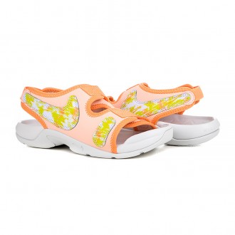 Детские Сандали Nike SUNRAY ADJUST 6 SE Коралловый 37.5 (7dDX6383-800 37.5). Шостка. фото 1 Детские Сандали Nike SUNRAY ADJUST 6 SE Коралловый 37.5 (7dDX6383-800 37.5). Шостка. фото 1