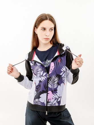 Женская Толстовка AUSTRALIAN FLOWERS HOODIE ELASTIC FLEECE INSERT JACKET Разноцв. Шостка. фото 1 Женская Толстовка AUSTRALIAN FLOWERS HOODIE ELASTIC FLEECE INSERT JACKET Разноцв. Шостка. фото 1