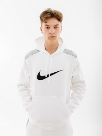 Чоловіче Худі Nike FLC HOODIE BB Білий XL (7dFN0247-100 XL). Шостка. фото 1 Чоловіче Худі Nike FLC HOODIE BB Білий XL (7dFN0247-100 XL). Шостка. фото 1