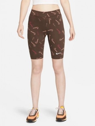 Лосины Nike W NSW SHORT AOP PRNT коричневый Жен XS DO2561-237 XS. Шостка. фото 1 Лосины Nike W NSW SHORT AOP PRNT коричневый Жен XS DO2561-237 XS. Шостка. фото 1