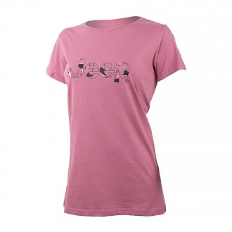 Жіноча Футболка JEEP T-SHIRT Botanical Print J22W Фіолетовий S (O102612-P490 S). Шостка. фото 1 Жіноча Футболка JEEP T-SHIRT Botanical Print J22W Фіолетовий S (O102612-P490 S). Шостка. фото 1