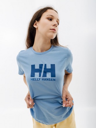 Женская Футболка HELLY HANSEN W HH LOGO T-SHIRT Голубой XS (7d34112-627 XS). Шостка. фото 1 Женская Футболка HELLY HANSEN W HH LOGO T-SHIRT Голубой XS (7d34112-627 XS). Шостка. фото 1
