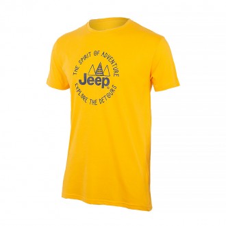 Мужская Футболка JEEP T-SHIRT The spirit of Adventure Желтый L (O102587-Y249 L). Шостка. фото 1 Мужская Футболка JEEP T-SHIRT The spirit of Adventure Желтый L (O102587-Y249 L). Шостка. фото 1