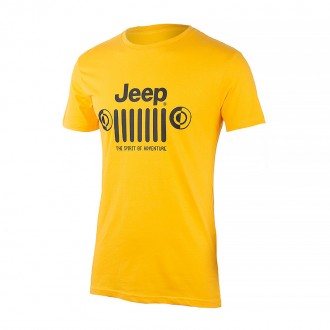 Мужская Футболка JEEP T-SHIRT JEEP&GRILLE Желтый M (O102589-Y250 M). Шостка. фото 1 Мужская Футболка JEEP T-SHIRT JEEP&GRILLE Желтый M (O102589-Y250 M). Шостка. фото 1
