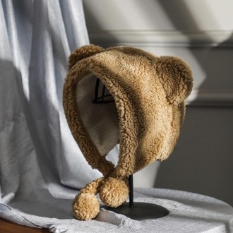 Шапка медведя с ушками RESTEQ. Шапка уши мишки. Bear Hat. Шапка медведь. Звероша. Шостка. фото 1 Шапка медведя с ушками RESTEQ. Шапка уши мишки. Bear Hat. Шапка медведь. Звероша. Шостка. фото 1