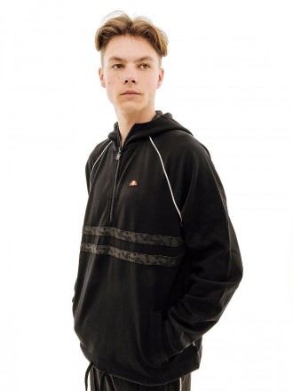 Мужская Кофта Ellesse 1/4 Zip Top Черный S (7dSUT19256-011 S). Шостка. фото 1 Мужская Кофта Ellesse 1/4 Zip Top Черный S (7dSUT19256-011 S). Шостка. фото 1
